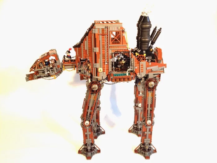 Steampunk Star Wars AT-AT - LEGO, Стимпанк, Длиннопост