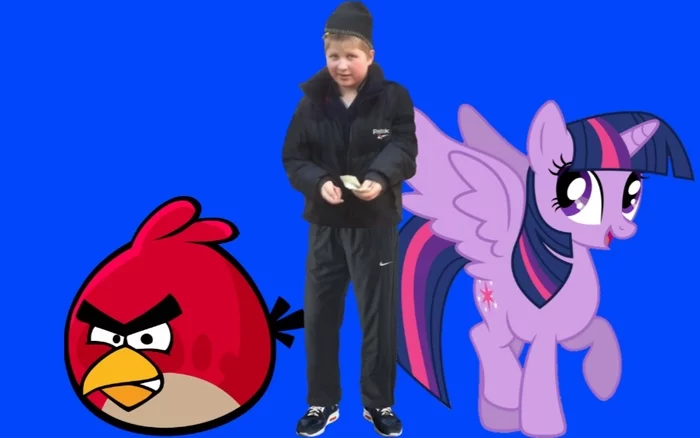 Angry Birds, MLP and RYTP - My, Angry Birds, My little pony, RYTP, Crossover