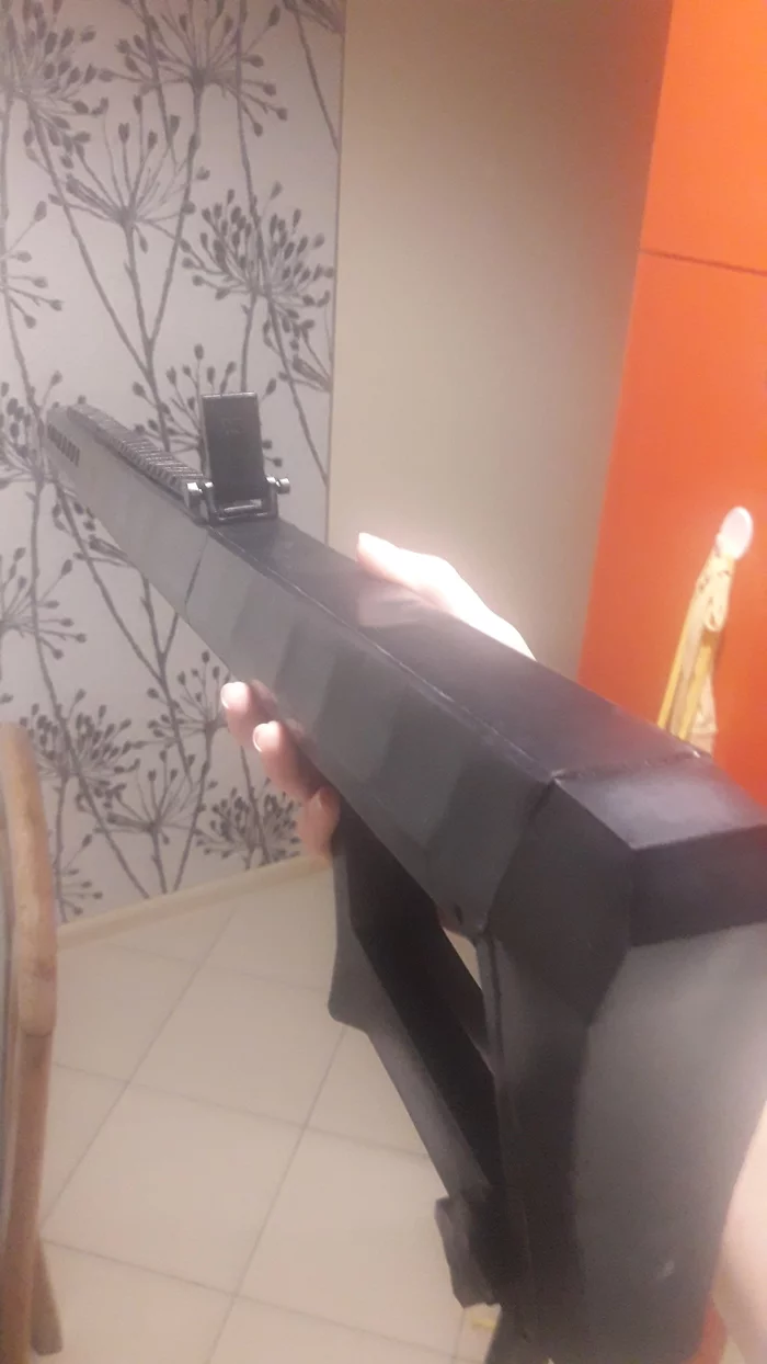Паперкрафт. Мой первый и второй опыт - Моё, Papercraft, Бумага, Barrett m82a1, Кот, Хобби, Рукоделие, Длиннопост, Своими руками, Рукоделие с процессом, Изделия из бумаги
