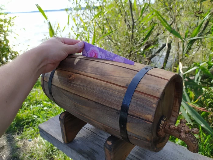 Barrel conversion - My, Woodworking, Barrel, Needlework with process, Longpost