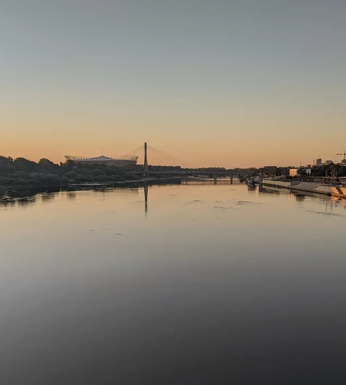 Warsaw, walk at dawn and after sunset - My, Warsaw, Mobile photography, Longpost