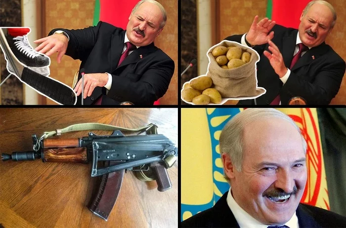 In connection with the latest events in the Republic of Belarus - Politics, Alexander Lukashenko, Republic of Belarus, Memes, Potato, Hockey, Humor