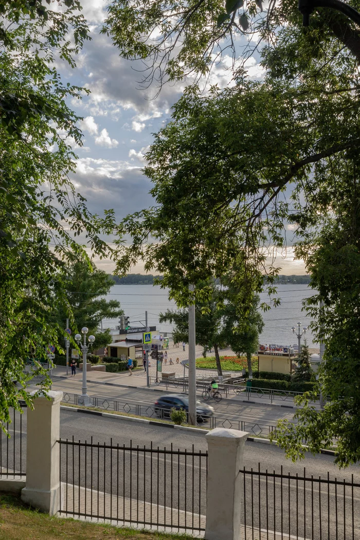 Samara, Strukovsky garden - My, Beginning photographer, I want criticism, Samara, Embankment, Summer, Volga river