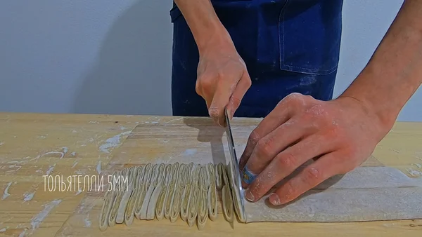 Homemade pasta with your own hands! - My, Food, Paste, Preparation, Fettuccine, Recipe, Cooking, Spaghetti, Video, Longpost, Video recipe