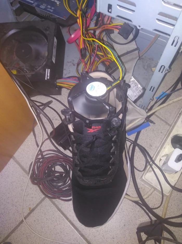 Why not - My, Shoe dryer, Rukozhop, Modding