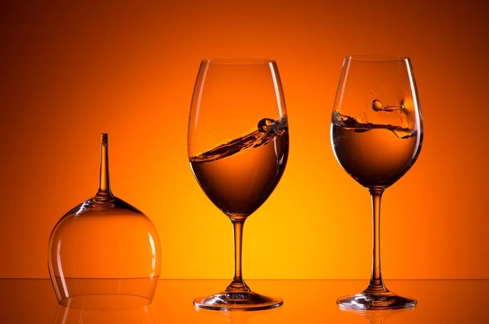 Wine glasses - My, Wine glasses, Glass, Professional shooting, Object shooting, Goblets