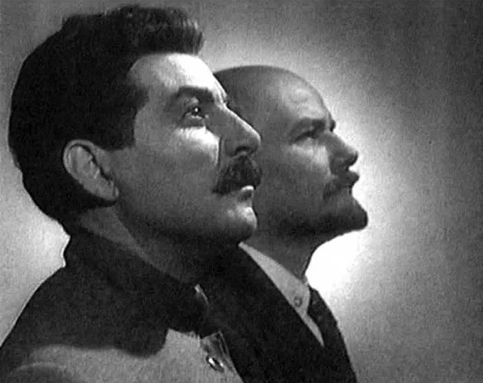 How the leaders of the world proletariat scared the policeman - Actors and actresses, Lenin, Stalin, the USSR, 1937, Longpost