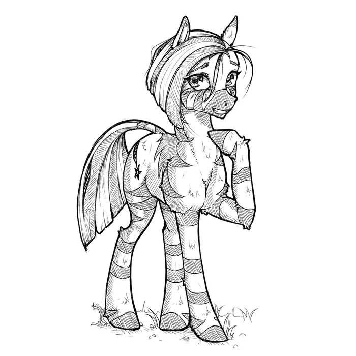 Zebra - My little pony, Original character, MLP Zebra, Madhotaru