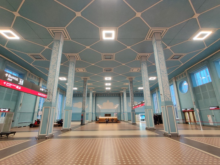 Умеют, когда хотят - отреставрированный вокзал в Иваново своими глазами Реставрация, Вокзал, Иваново, Архитектура, Длиннопост