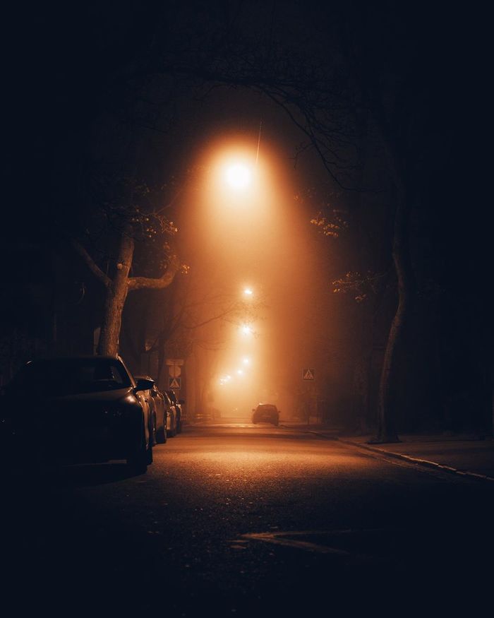 The atmosphere of night Kaliningrad... - Kaliningrad, Atmospheric, Night light, Night, City walk, The photo, Longpost