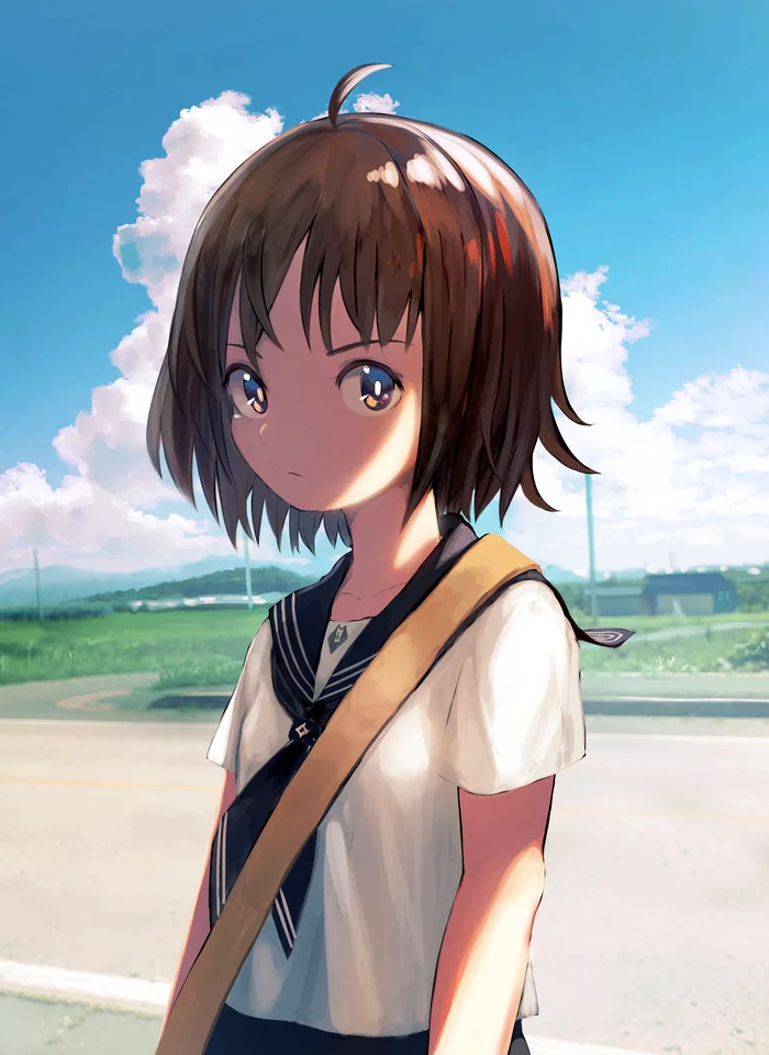 Girl - Anime, Anime art, Anime original, Girl, Matroska