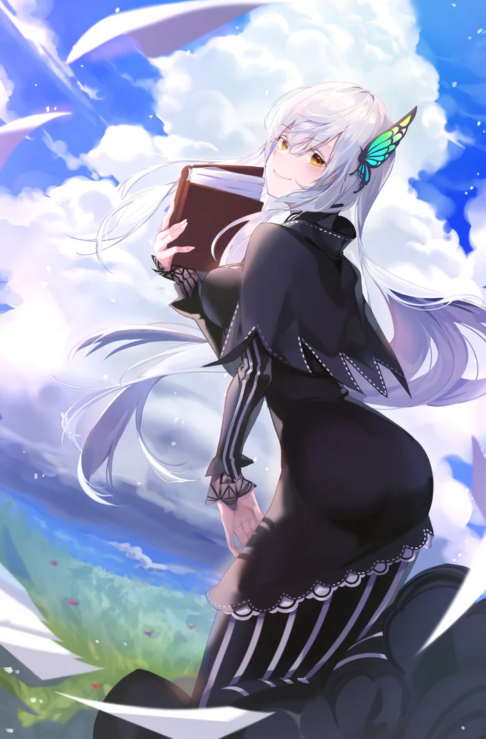 Ехидна - Anime Art, Аниме, Echidna, Re:Zero Kara, Mute