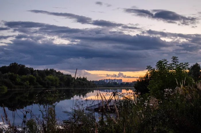 Oz. Mirror - My, Nizhny Novgorod, Summer, Nikon d5100, Lake, Nature