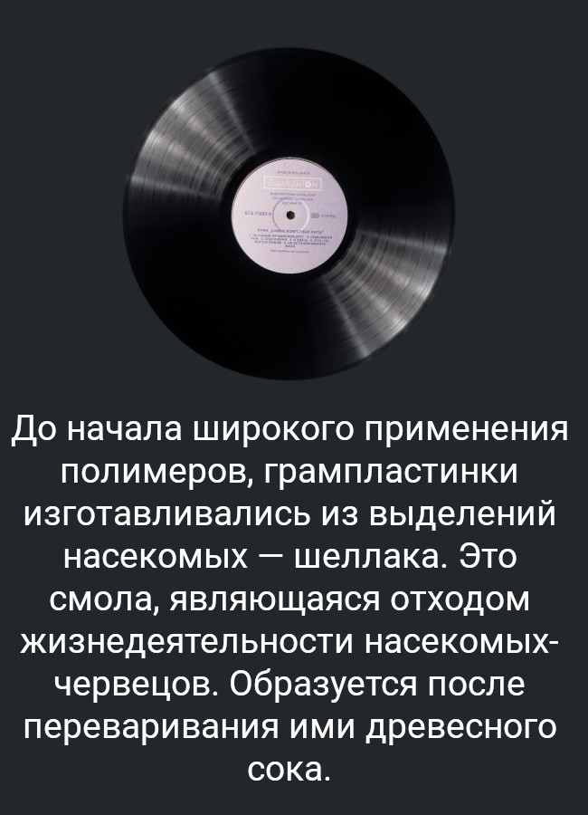 Record fact - Facts, Informative, Picture with text, Gramophone record, Shellac