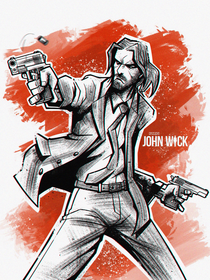 John Wick, the Son of Belarus by JazuDe