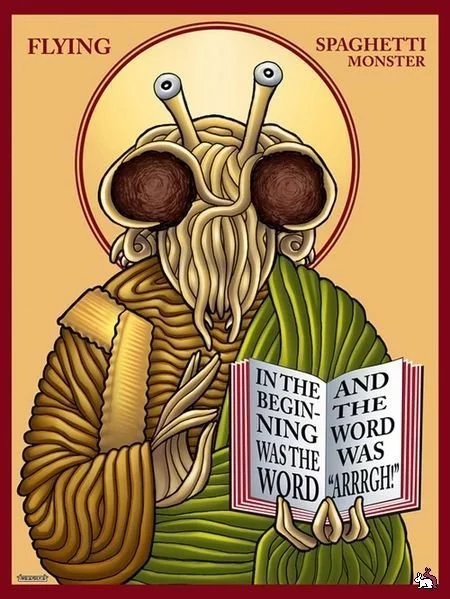 Insulting the feelings of believers - ROC, Flying pasta monster, Pastafarianism, Persecution, Religion, Prosecutor's office, Longpost, Insulting the feelings of believers