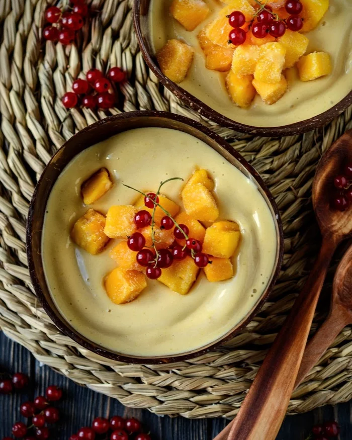 Kitchen World of Warcraft. Mango Ice Cream - My, Recipe, Cooking, Mango, World of warcraft, Longpost, Food, Ice cream