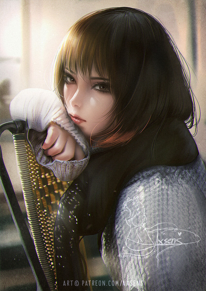 Thoughts  Axsens , Axsens, , Anime Art