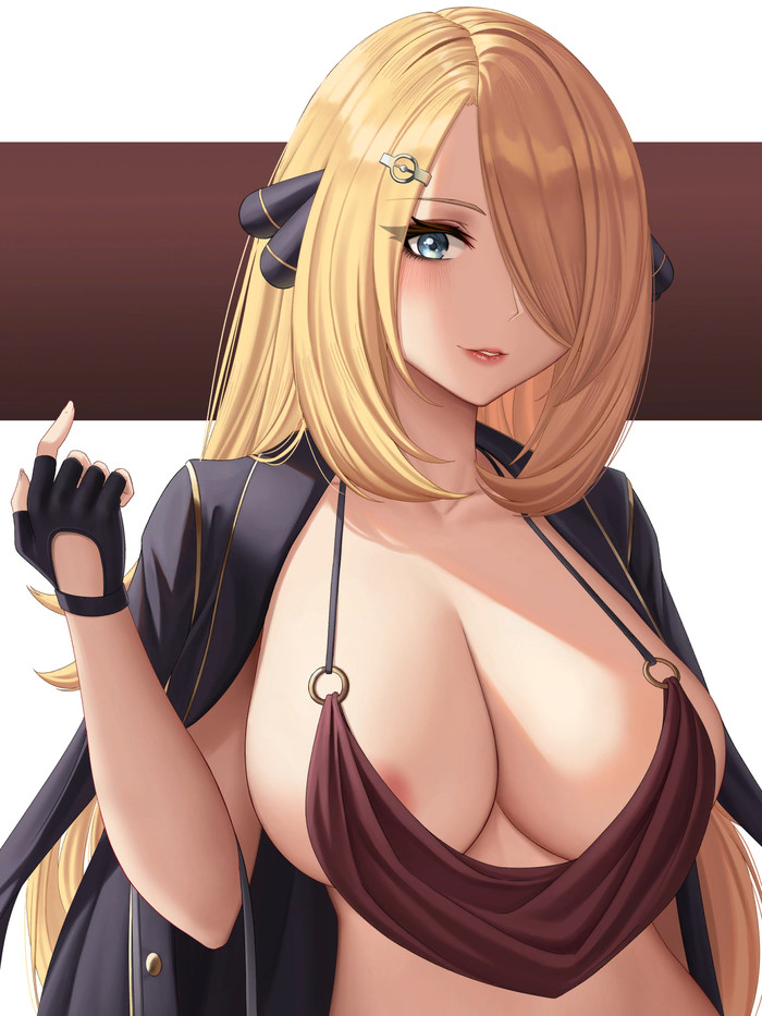 Champion Cynthia Cynthia, , Anime Art, , , , 