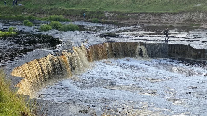 Sablinsky waterfall - My, Waterfall, Sablino, Leningrad region, The photo