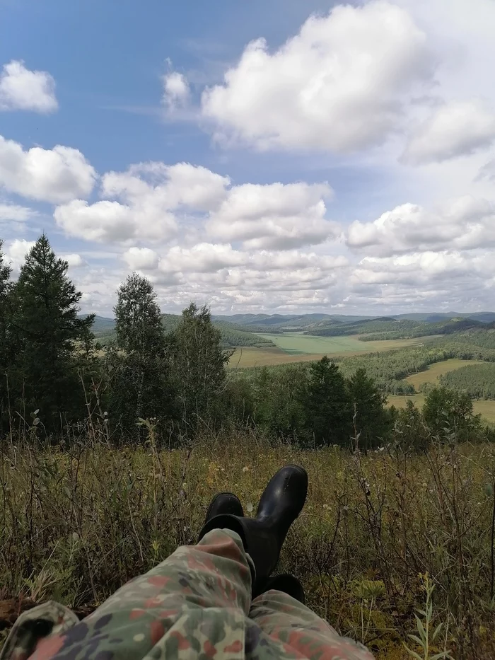 How's it going at the office, guys? - My, Geologists, Clouds, The mountains, Hike, Work, Nature