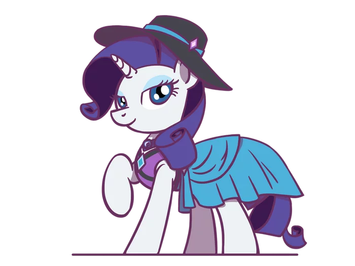 Marshmallow - My little pony, PonyArt, Rarity, Flutterluv