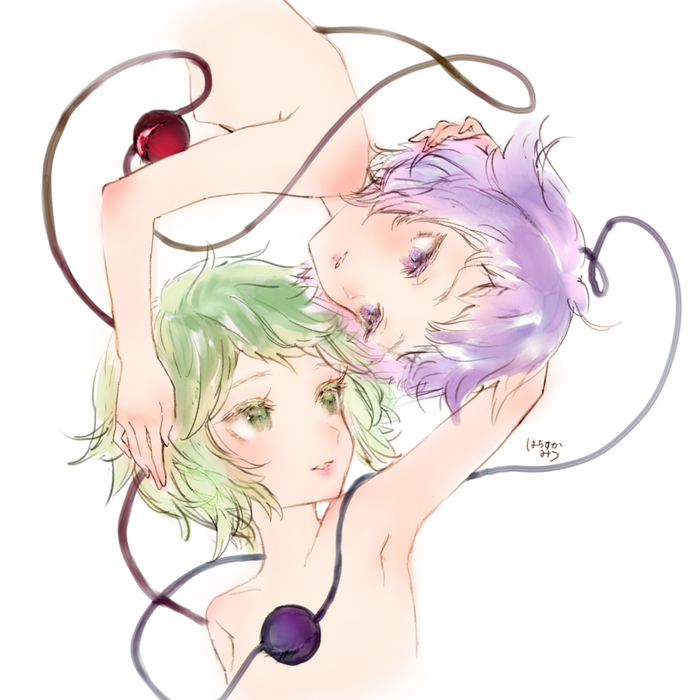  gin fragrans , Anime Art, Touhou, Mizuhashi Parsee, Komeiji Satori, Komeiji Koishi, Kaenbyou Rin, Kazami Yuuka, Medicine Melancholy, 