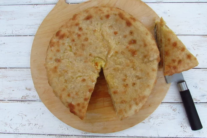 Ossetian sourdough pie. Photo post - My, Pie, Bakery products, Longpost, Recipe, Ossetian pie, Cooking