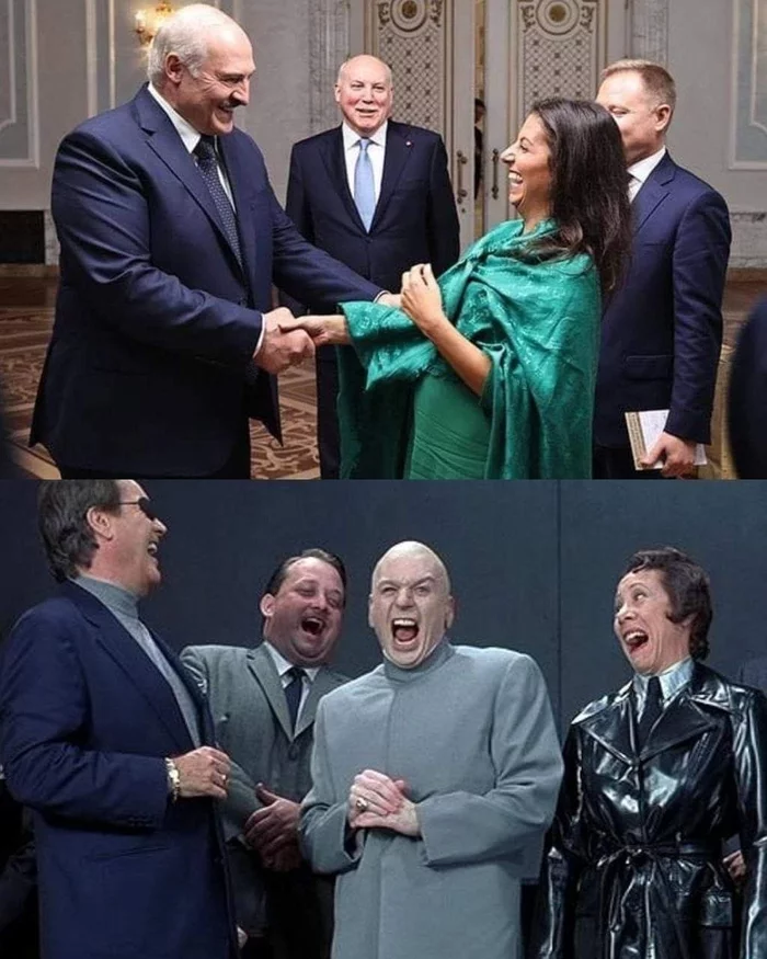 If you look long enough... - Humor, Republic of Belarus, Alexander Lukashenko, Doctor Evil, Politics