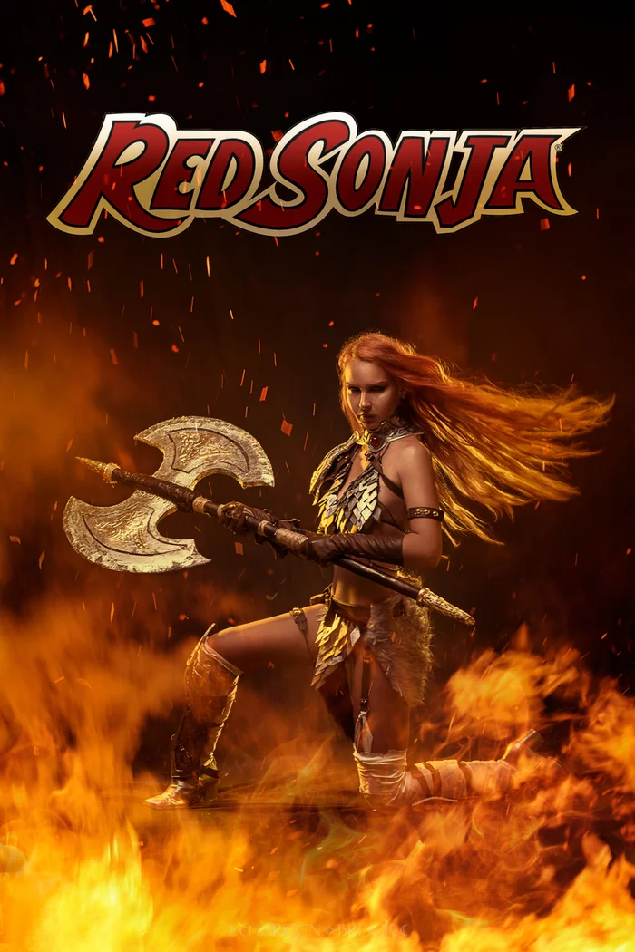 Red Sonya. - My, Redsonja, Marvel, Marvel Universe, Cosplay, Comics, The photo, Red Sonja, Redheads, Longpost