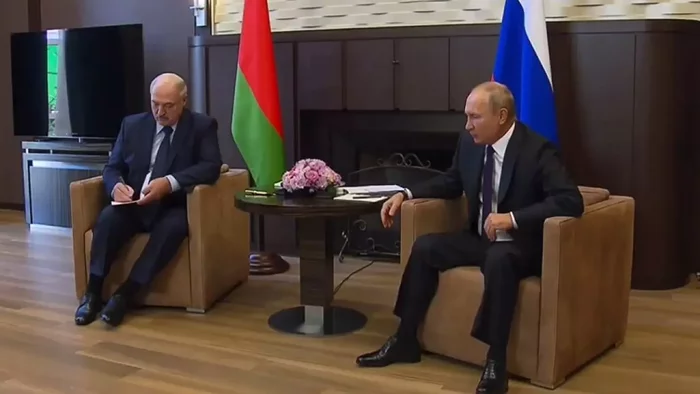 - Write it down, otherwise you’ll forget!... - Alexander Lukashenko, Vladimir Putin, Meeting, Russia, Republic of Belarus, Politics