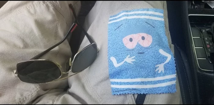 Mr. Glasses Towel - Glasses, Mr. Towel, South park
