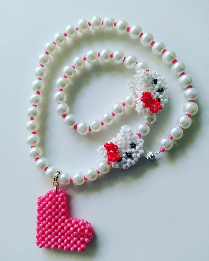 Beaded decoration - My, Needlework, Beads, With your own hands, Trend, All by yourself, Needlework without process