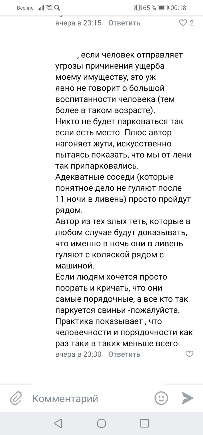 All animals are equal, but some animals are more equal than others - My, Неправильная парковка, Parking, SUV, Woman driving, Rudeness, Violation of traffic rules, Longpost, Negative