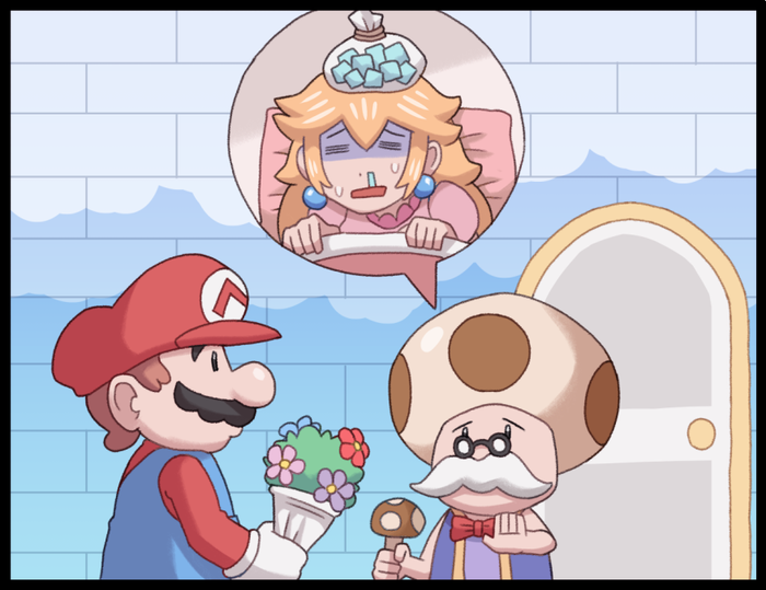 If Peach can't play we still have a castle full of backup princesses Ayyk92, , , , Princess Peach, Bowser,  , Bowsette, 