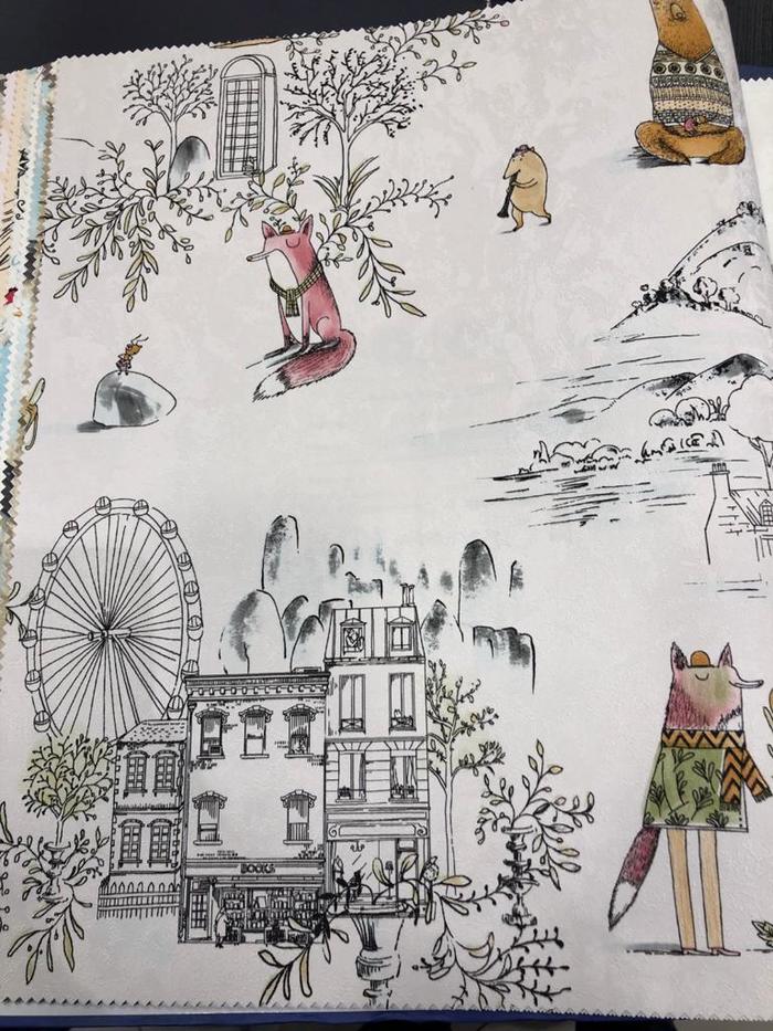 Children's wallpaper. How to unsee this? - My, Interior Design, Designers from God, Another look, How to unsee it, Longpost