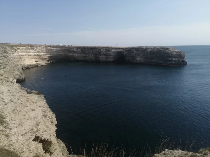 Cape Tarkhankut (small Atlesh) - My, Headland, Crimea, Nature, Tarkhankut, Honor 8