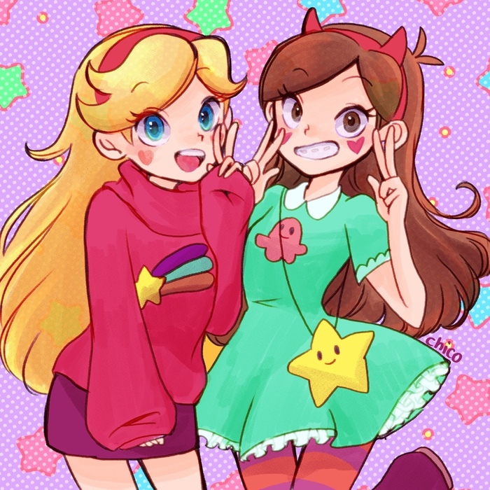 . (  ) Star vs Forces of Evil, , , Star Butterfly, Mabel Pines
