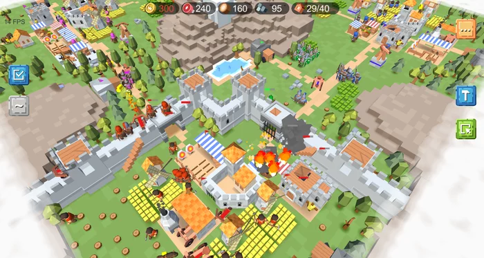Romance of RTS development Part 2 (New graphics) - Computer games, Longpost, Video, Game art, Gamedev, RTS, Unity3d, Unity, Android, My