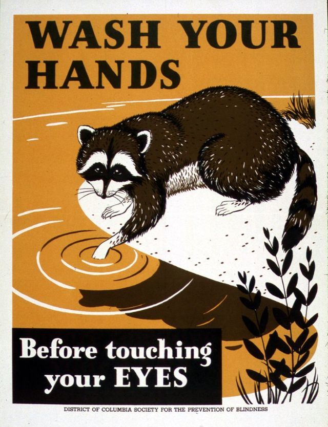 Old Posters are becoming relevant again! - Poster, Poster, Retro, Hygiene, Threat, Chemical hazards, Actual, Longpost