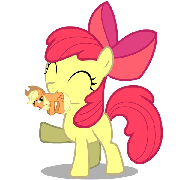      My Little Pony, Applejack, Applebloom, 