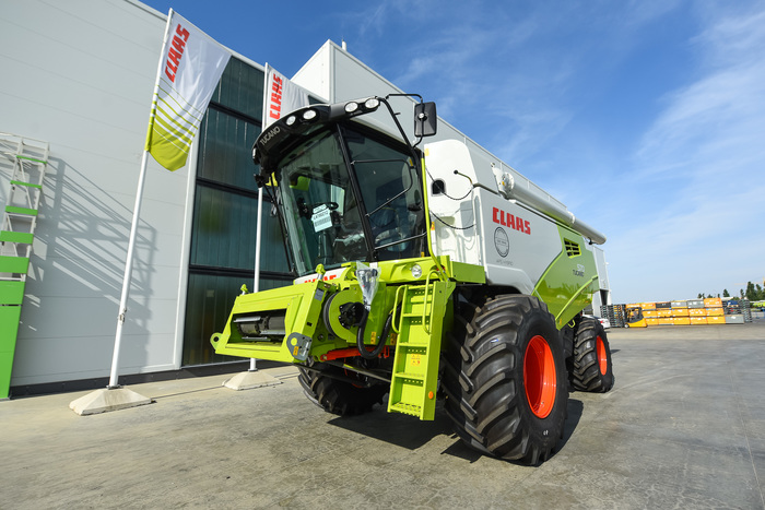 Claas plant in Krasnodar sums up the production season - Claas, Сельское хозяйство, Combine harvester, Russian production