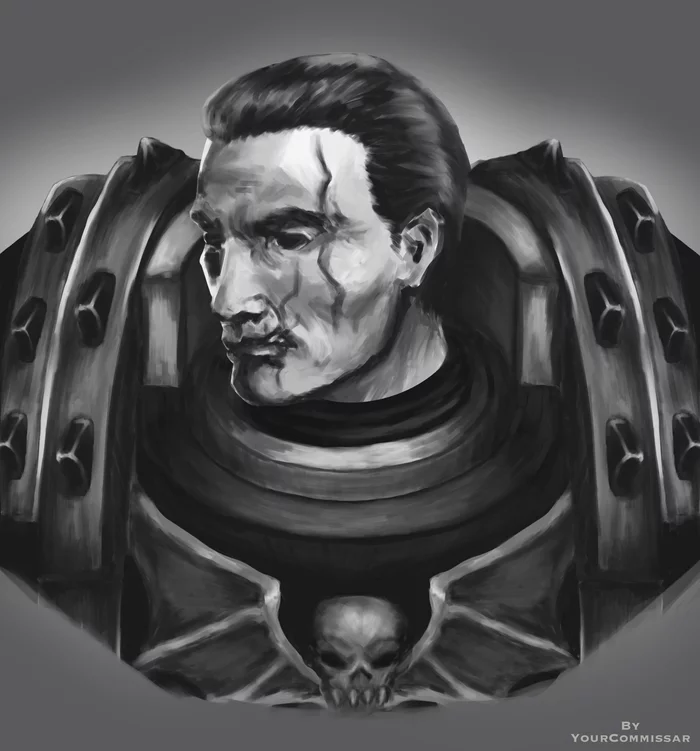 Sevatar - My, Wh Art, Sevatar, Night lords, Warhammer, Warhammer 40k, Warhammer 30k, Longpost