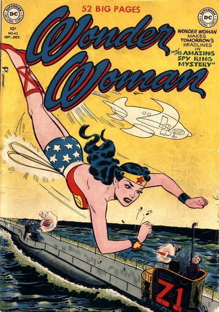 Погружаемся в комиксы: Wonder Woman #41-50 - куда делся понедельник? - Моё, Супергерои, DC, DC Comics, Комиксы-Канон, Чудо-Женщина, Длиннопост