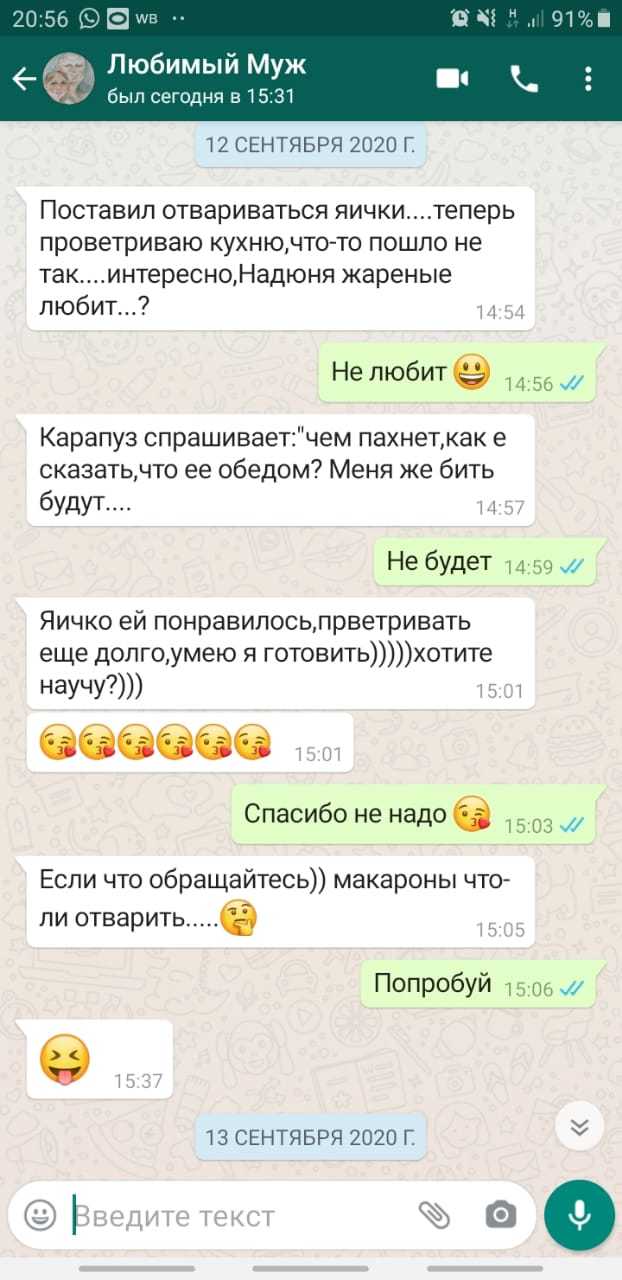 Кушать подано... - Моё, Скриншот, Еда, Длиннопост, Whatsapp, Переписка