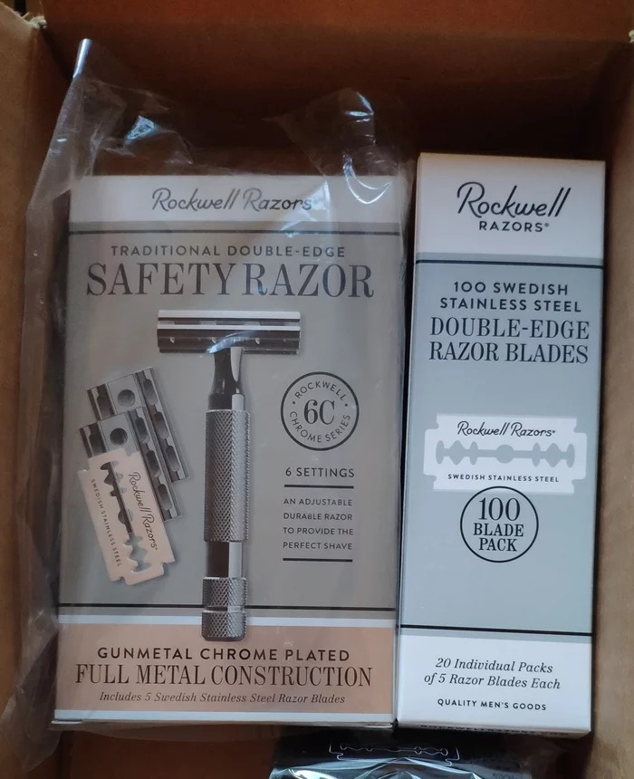 Rockwel 6c - My, Vkb, Shaving, Classic shaving, Blade, Rockwell