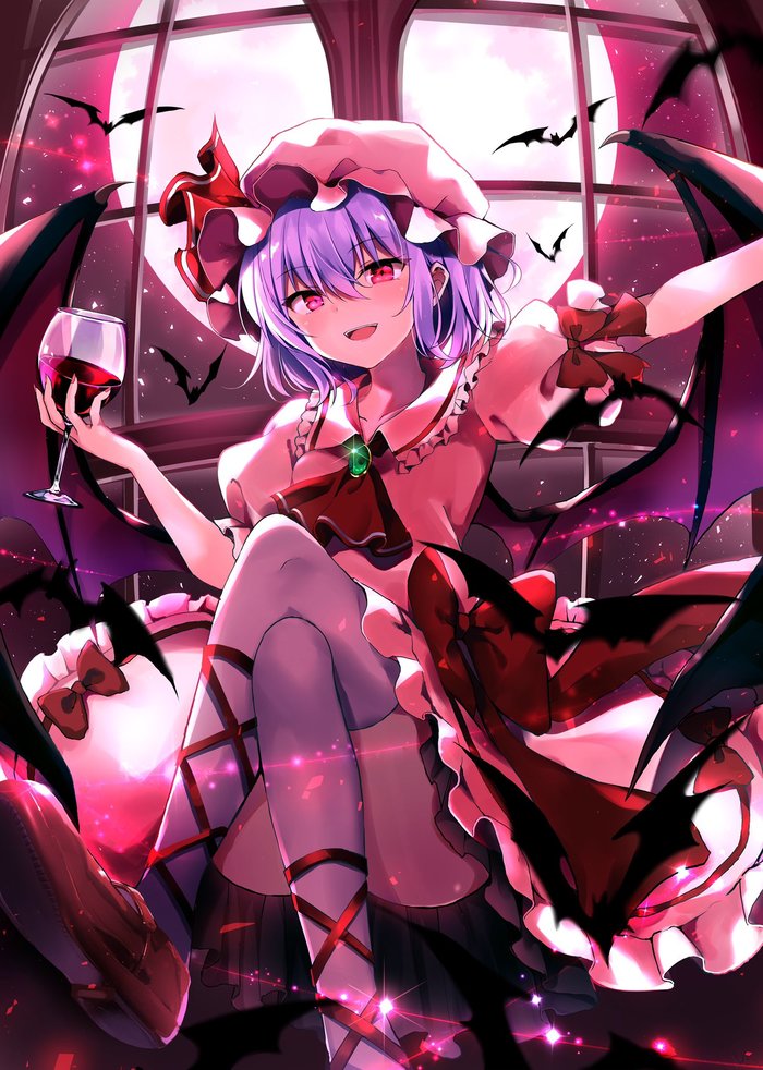 Remilia Scarlet Touhou, Anime Art, , Remilia Scarlet, Hyurasan
