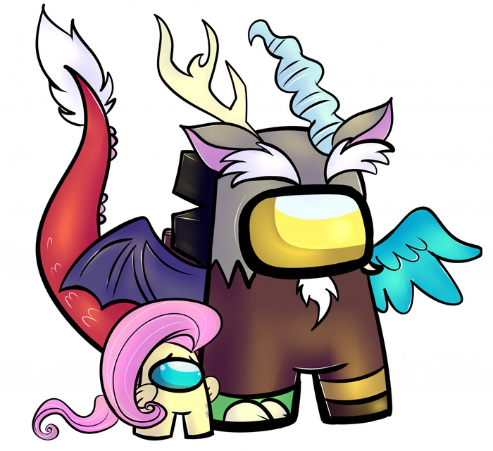    My Little Pony, Fluttershy, MLP Discord, , Among Us