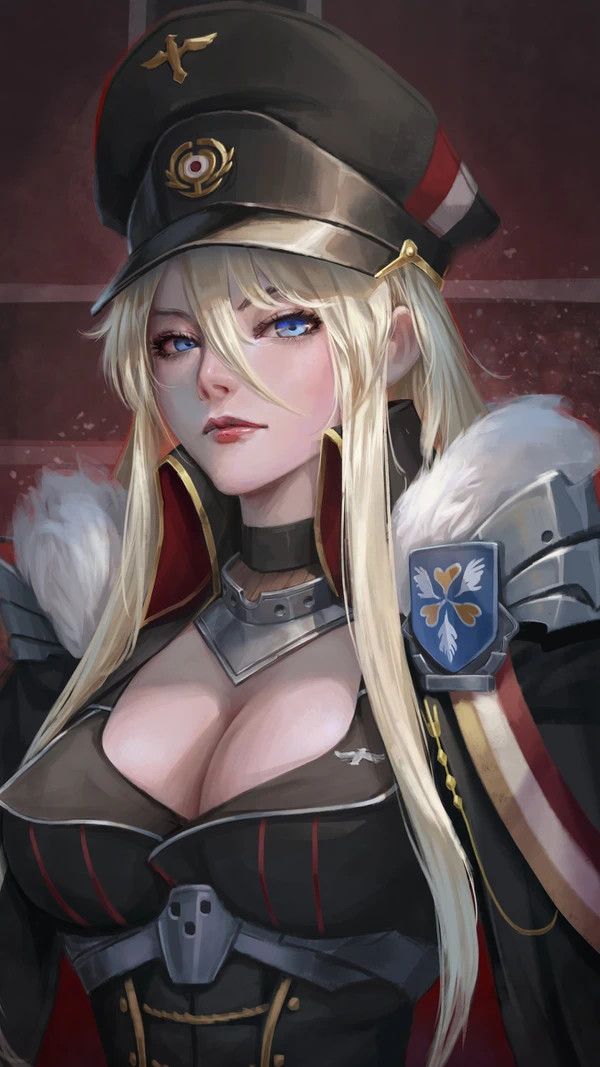 Bismarck - Anime, Anime art, Azur lane, Bismarck