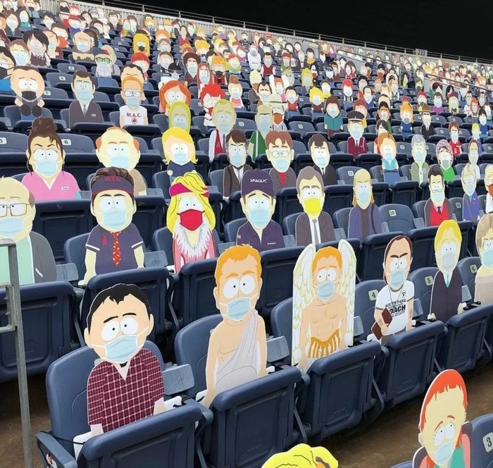 The Denver Broncos put all of South Park in the stands - South park, Nfl, USA, American football